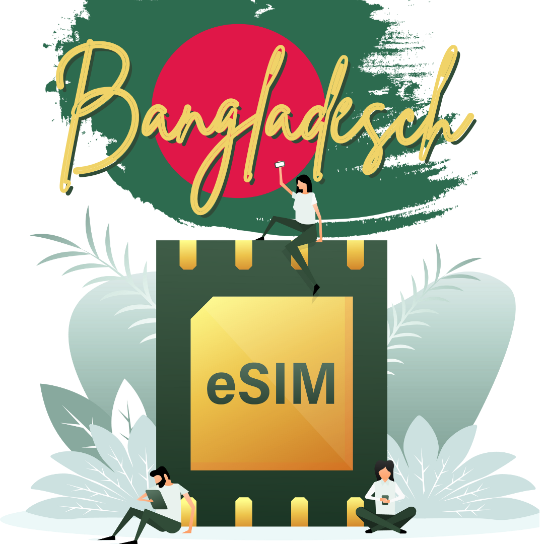 eSIM - Bangladesch - 4G Highspeed