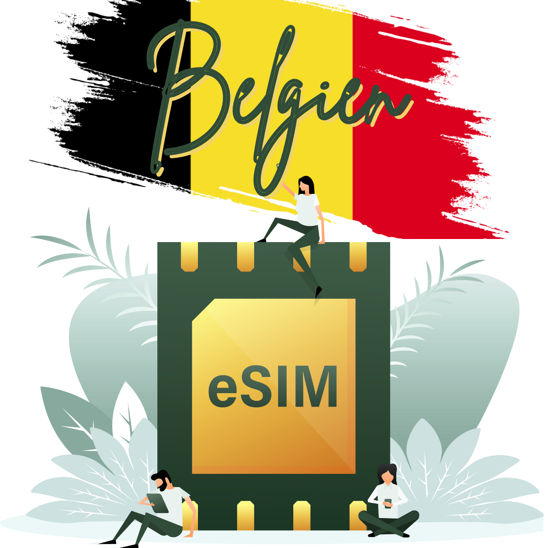 eSIM - Belgien - 5G Highspeed