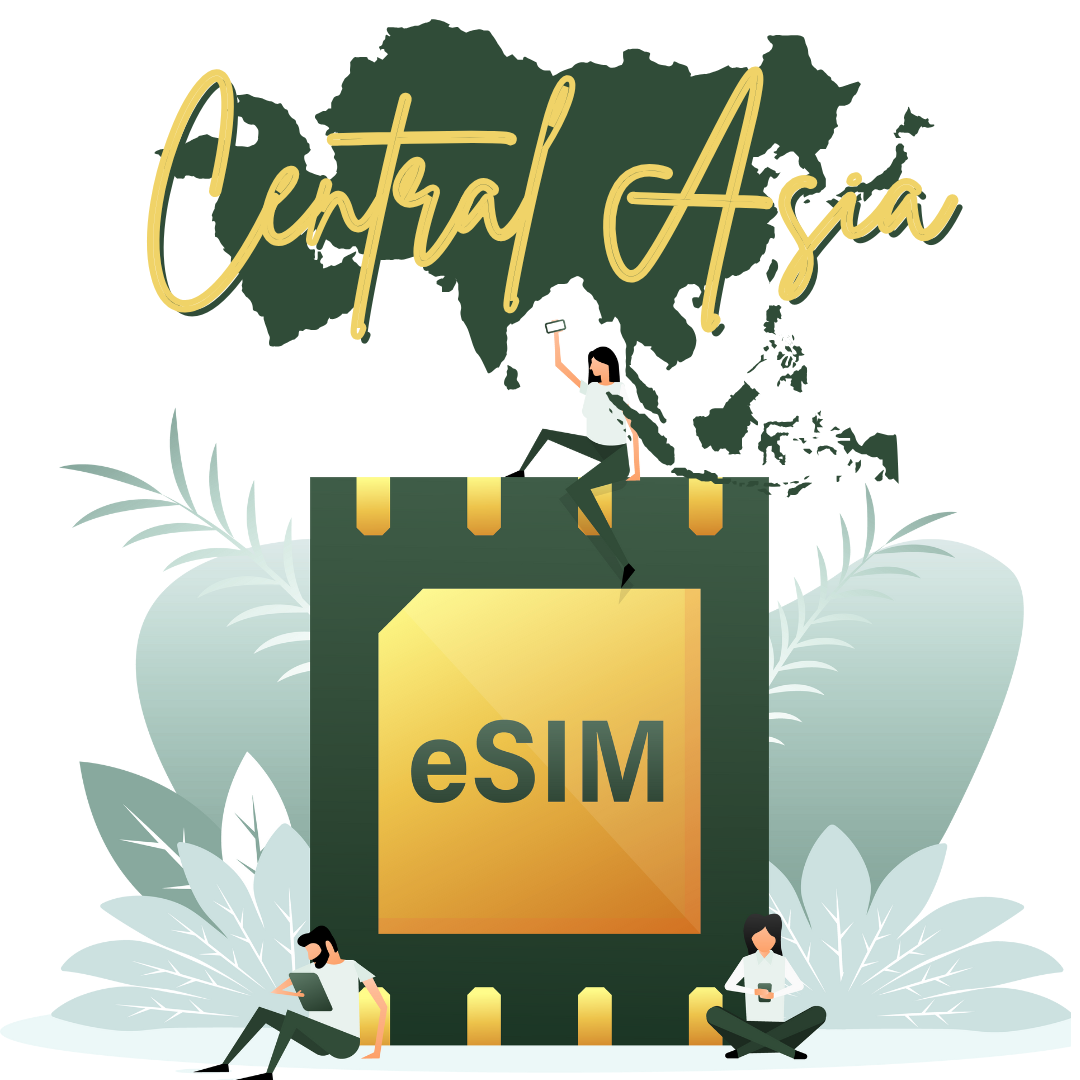 eSIM - Central Asia - 5 countries