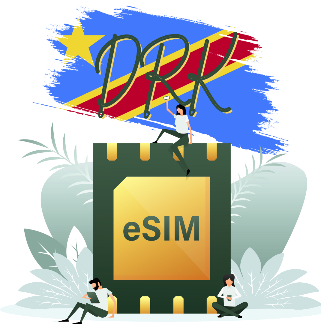 eSIM - Dem. Republik Kongo - 4G Highspeed