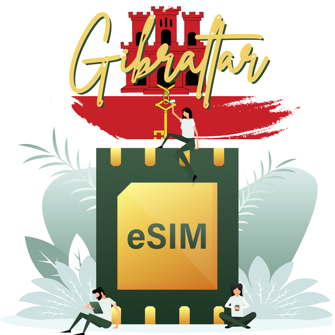 eSIM - Gibraltar - 5G high speed