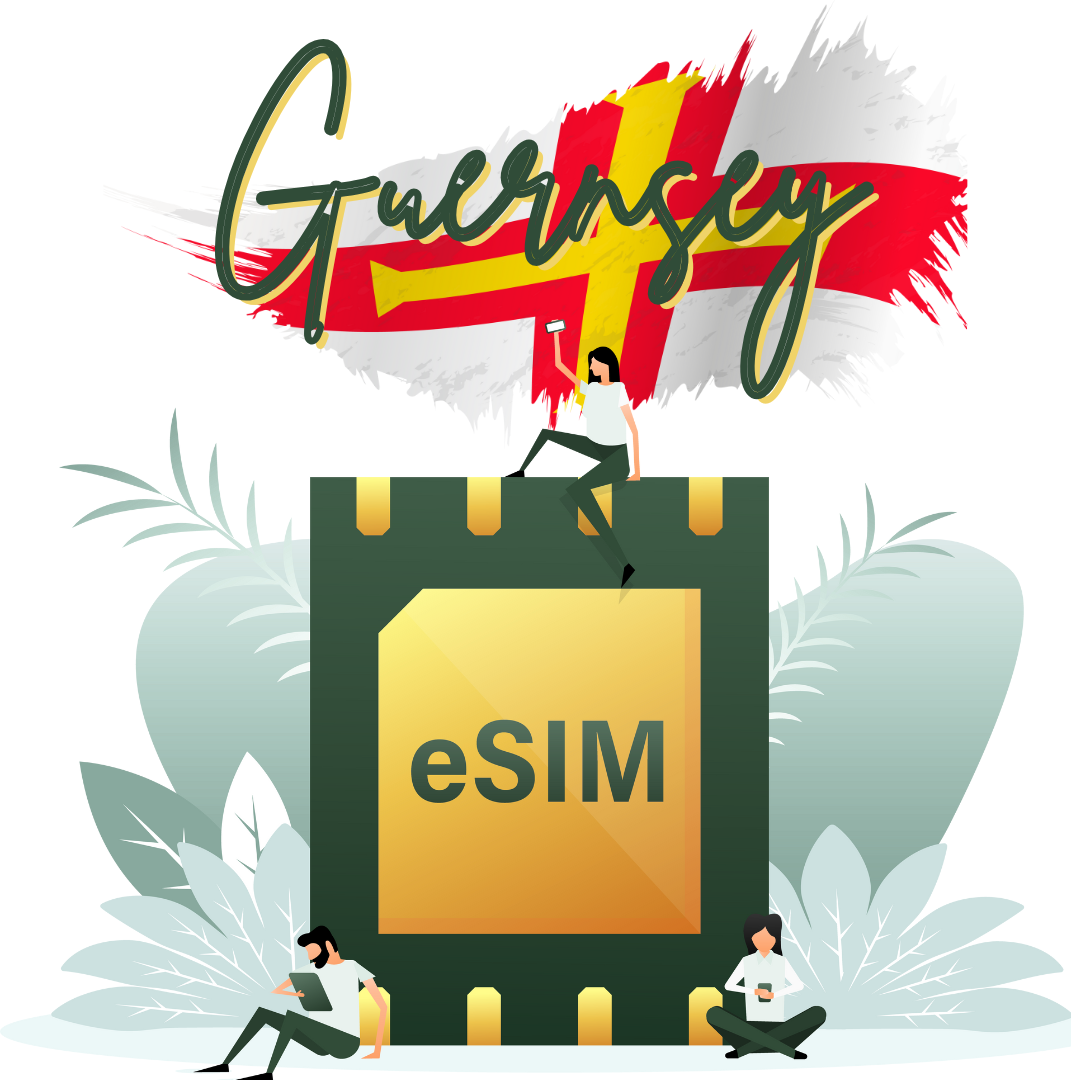 eSIM - Guernsey - 4G high speed