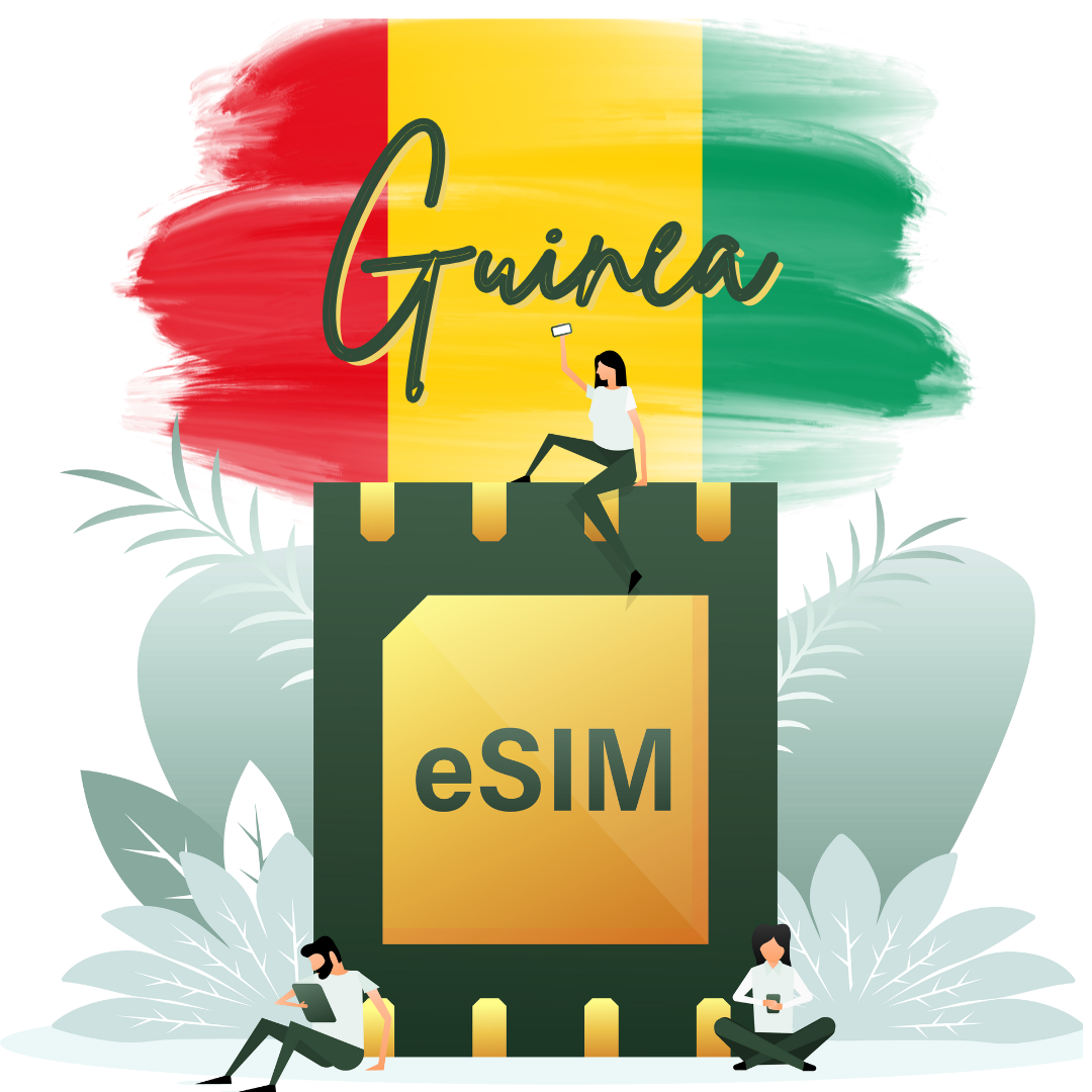 eSIM - Guinea - 4G de alta velocidad
