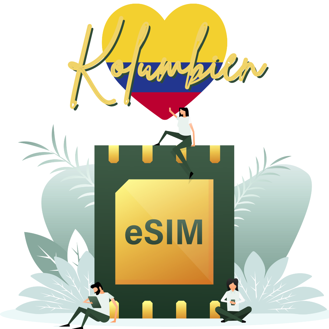 eSIM - Kolumbien - 5G Highspeed