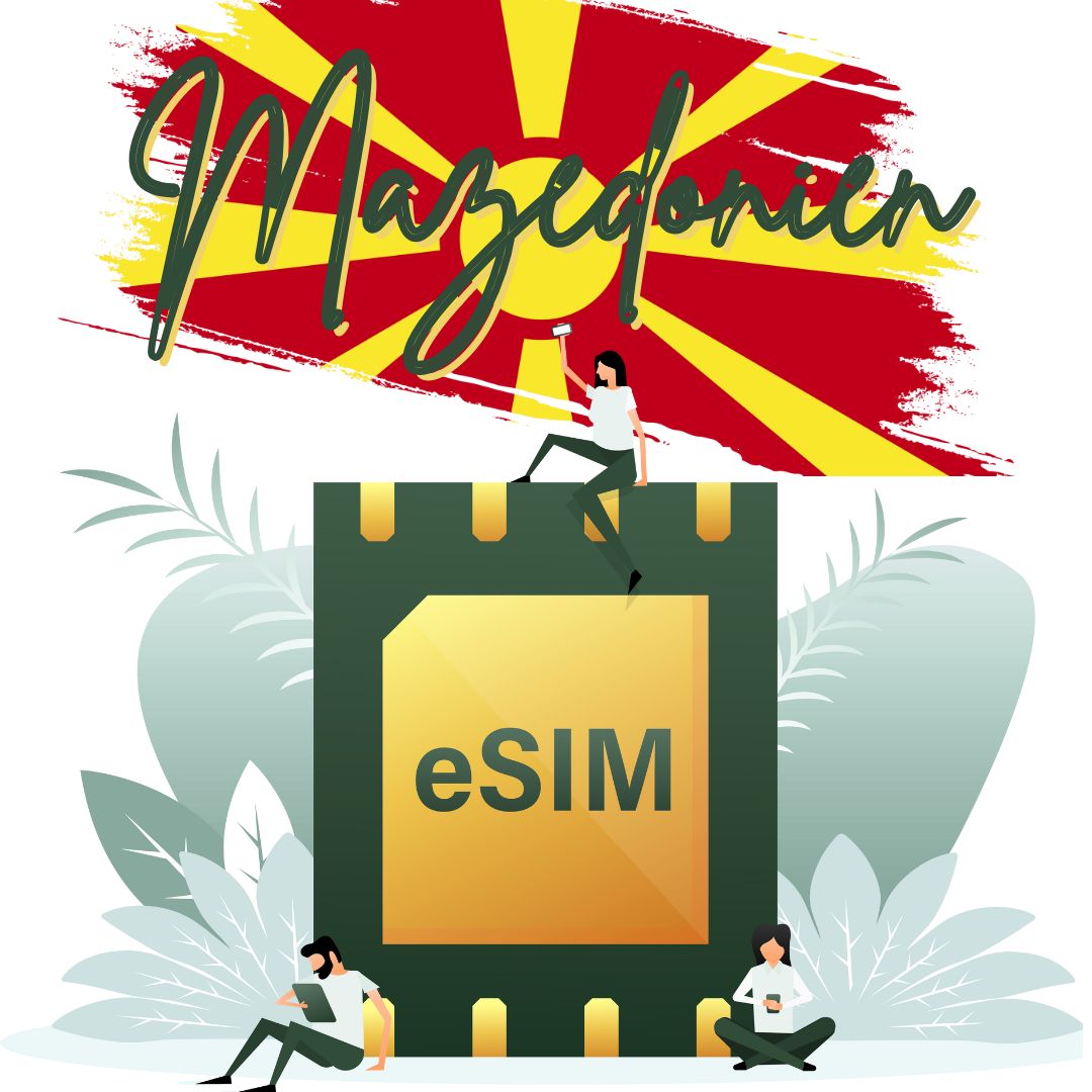 eSIM - North Macedonia - 5G high speed