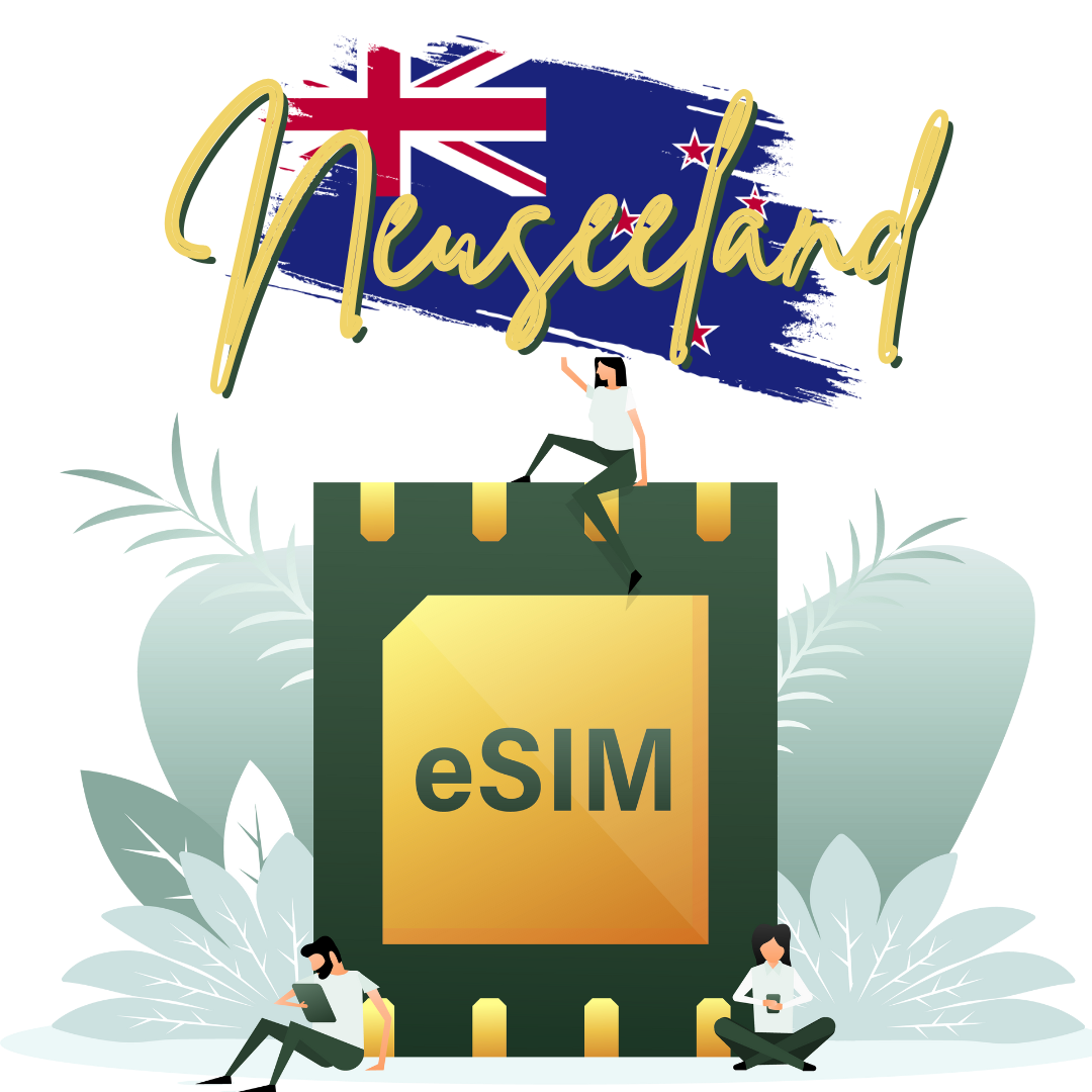 eSIM - New Zealand - 4G high speed