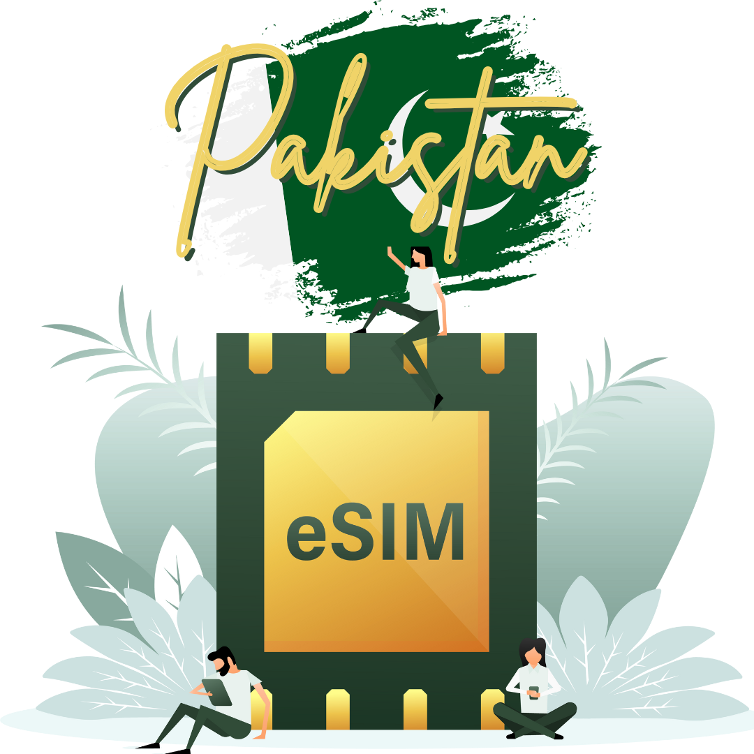 eSIM - Pakistán - 4G de alta velocidad