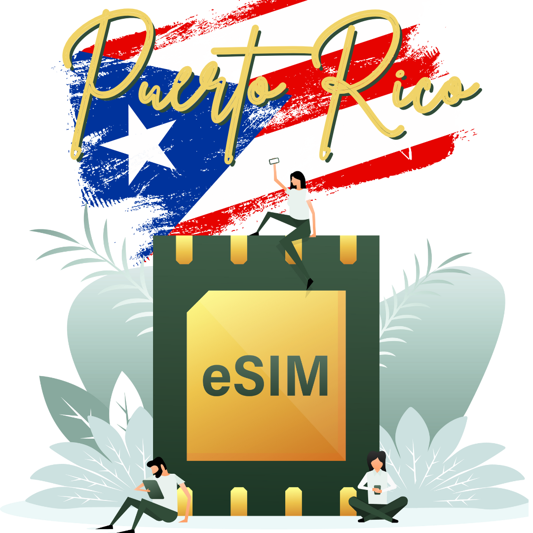 eSIM - Puerto Rico - 5G high speed