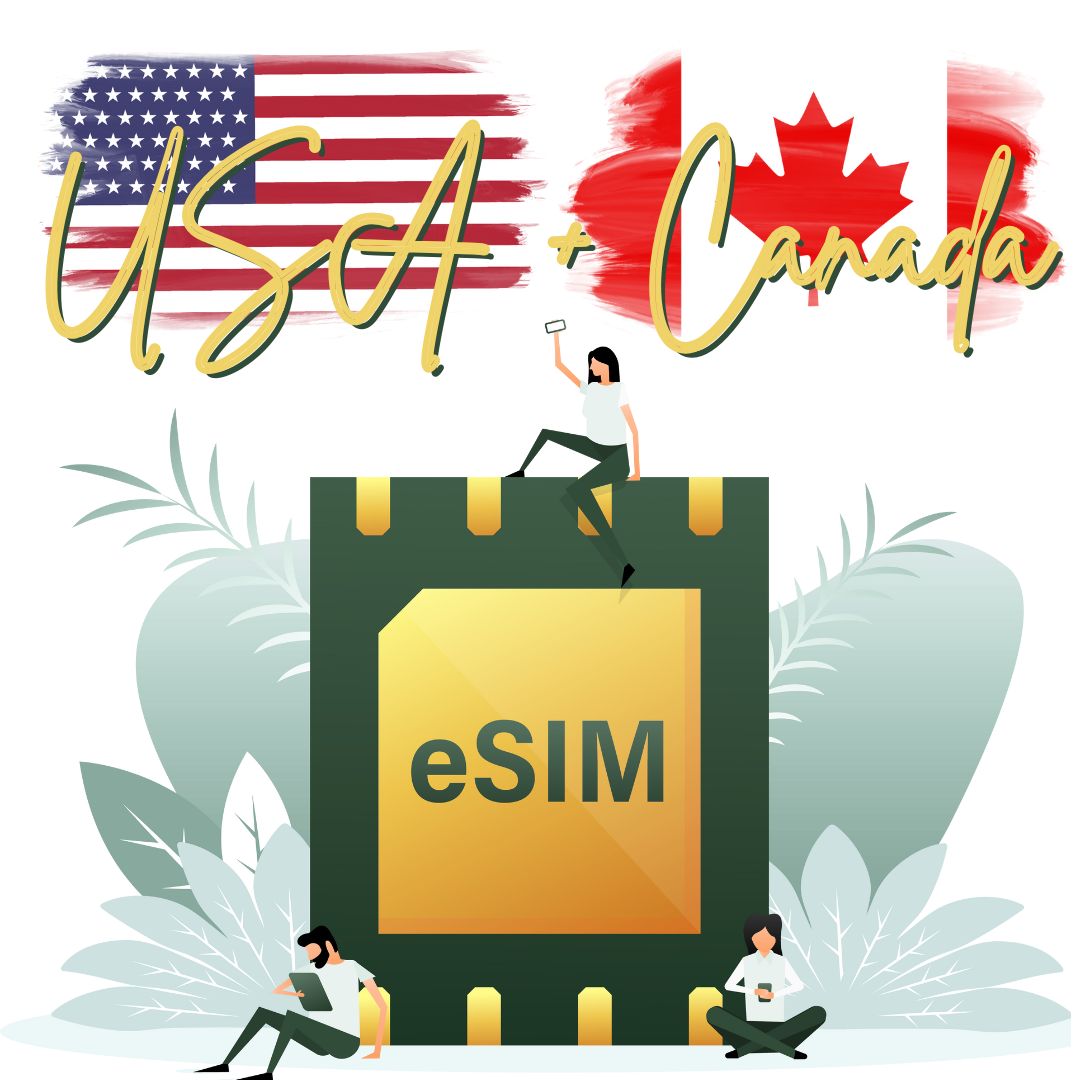 eSIM - USA + Canada