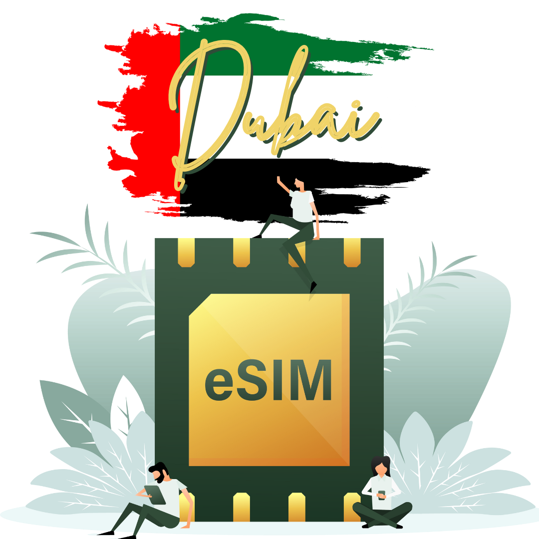 eSIM - Dubai/Arab Emirates - 5G high speed