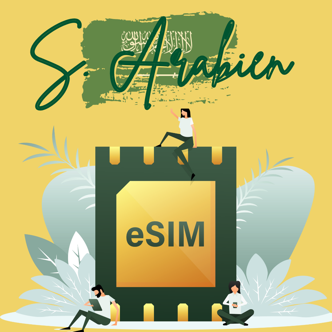 eSIM - Saudi-Arabien - 5G Highspeed